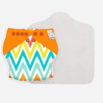 Macaroon Ikat - New-Age Cloth Diapers for 3month -2 years
